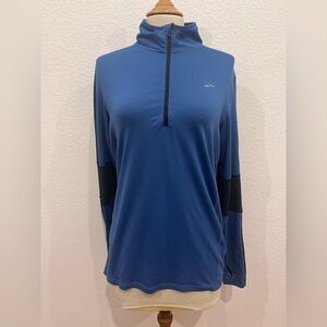 Brooks Athletic Pullover Jacket with Pockets.